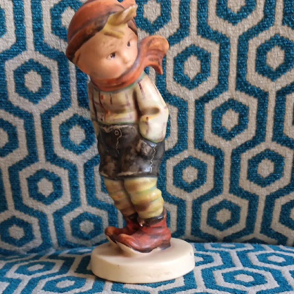 Charming Figurine with Scarf